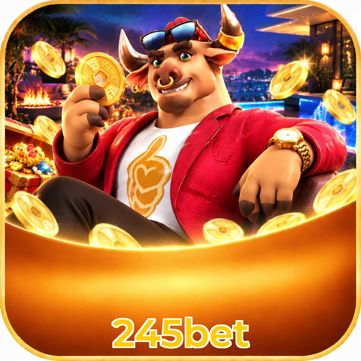 245bet Logo - Bônus com Rollover Justo